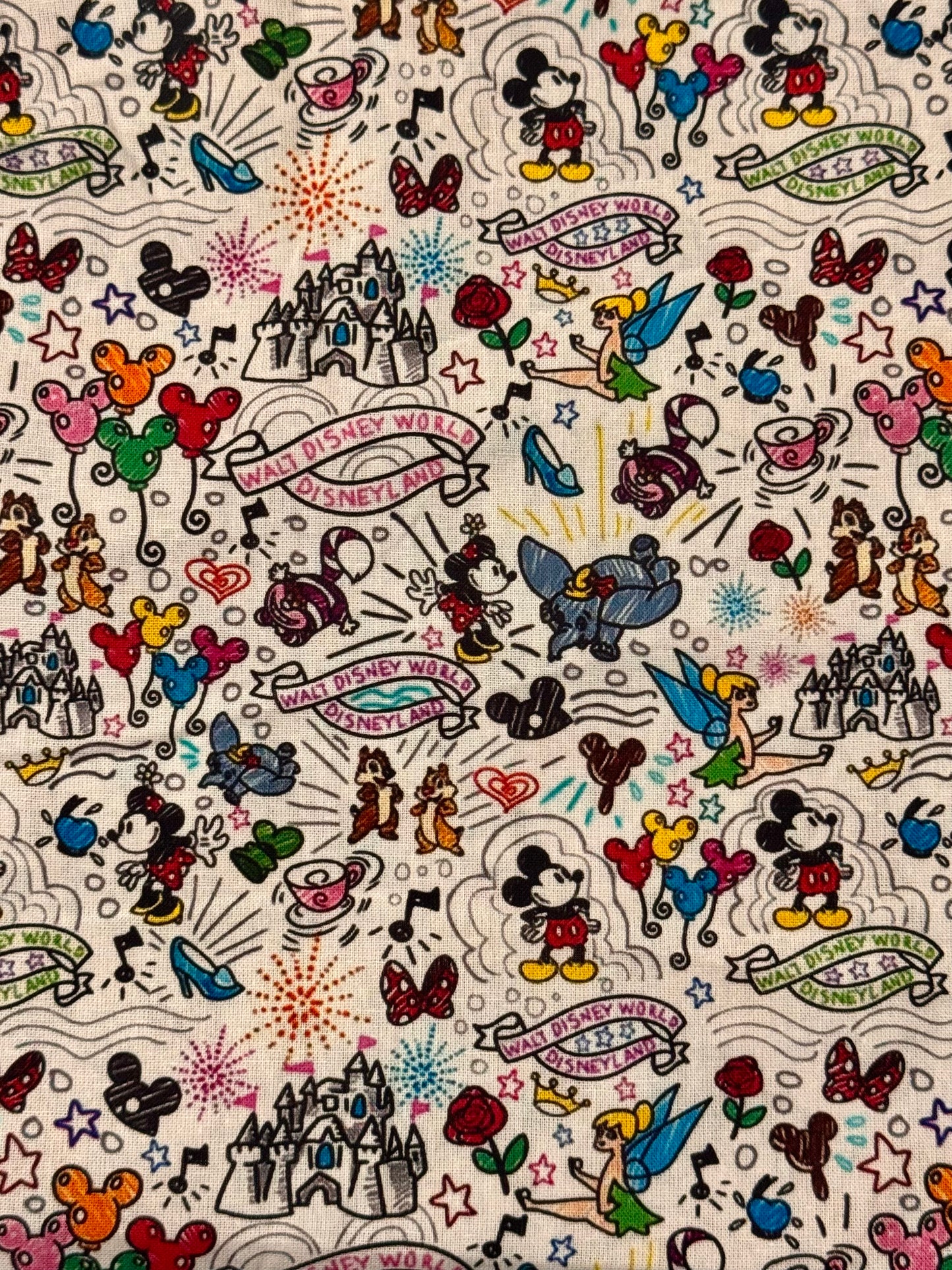 Mickey Print Lanyards (Multiple Disney inspired Prints to Choose)